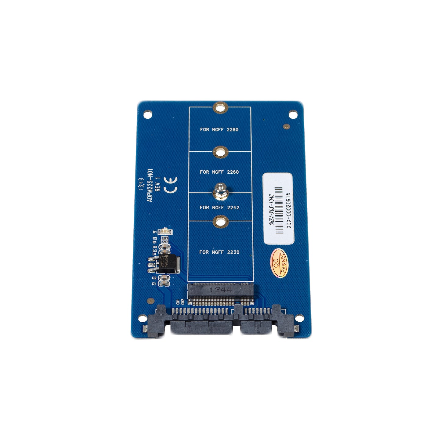 M.2 (NGFF) a adattatore SATA P1051 (SATA DOM, serie MT, mini HDD)