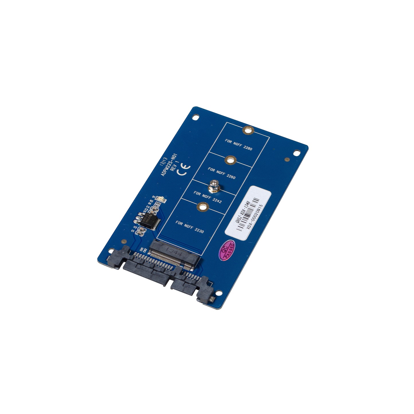 M.2 (NGFF) a adattatore SATA P1051 (SATA DOM, serie MT, mini HDD)